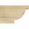 Ekena Millwork Alpine Rough Sawn Rafter Tail, Douglas Fir, 6"W x 10"H x 16"L RFT06X10X16ALP00RDF - alternate 3